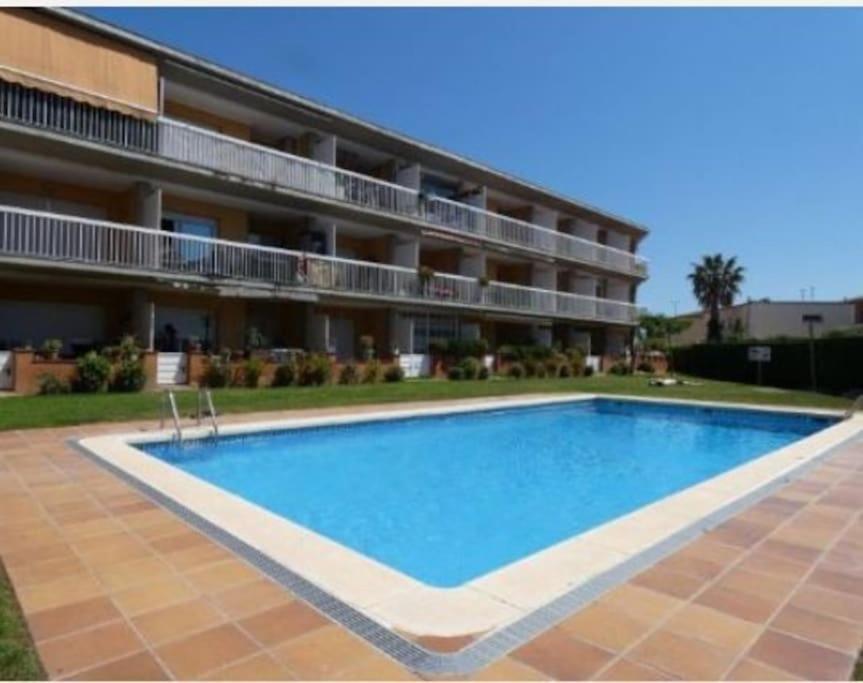פלאמוס Piscina Playa Wifi Cozy Home Tax Free מראה חיצוני תמונה